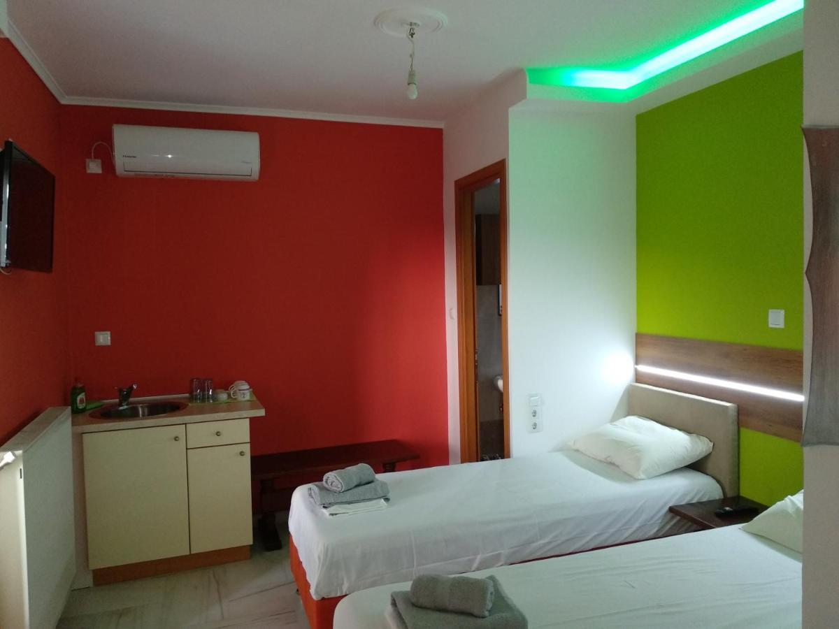 Villa Agnanti Apts And Suites Agio Pnevma Luaran gambar