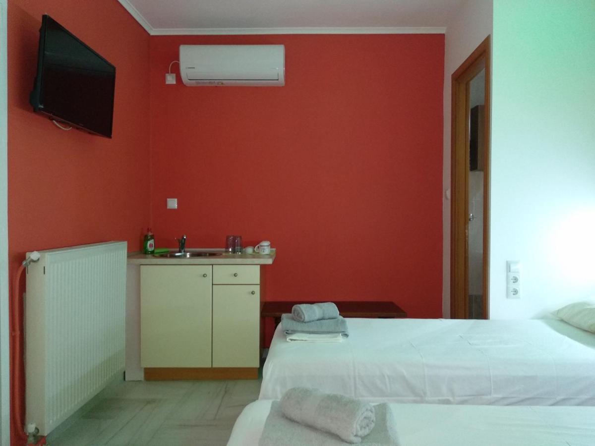 Villa Agnanti Apts And Suites Agio Pnevma Luaran gambar