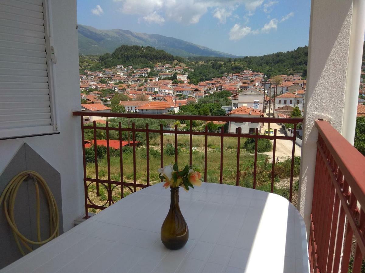 Villa Agnanti Apts And Suites Agio Pnevma Luaran gambar